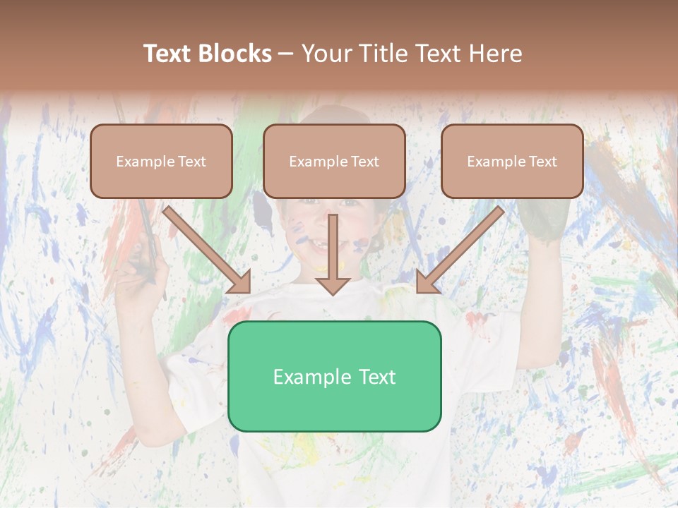 Happy Paint Workshop PowerPoint Template