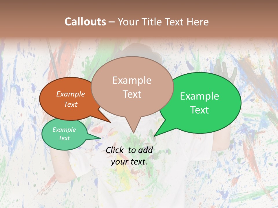 Happy Paint Workshop PowerPoint Template