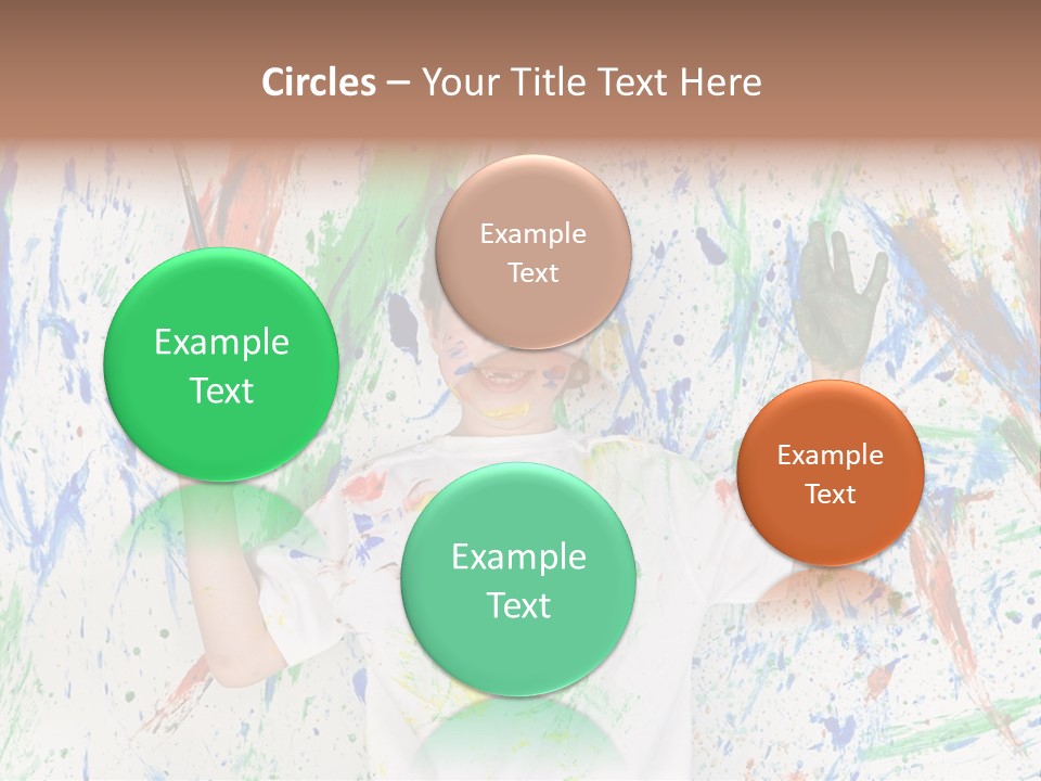 Happy Paint Workshop PowerPoint Template