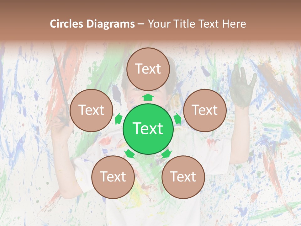 Happy Paint Workshop PowerPoint Template