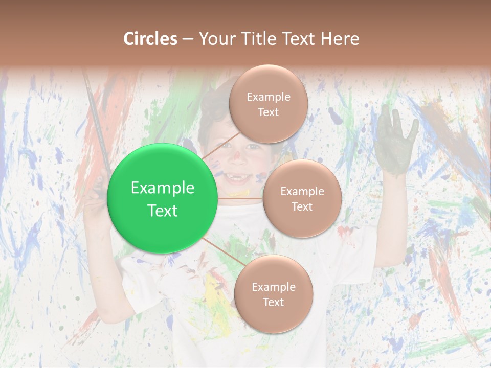 Happy Paint Workshop PowerPoint Template