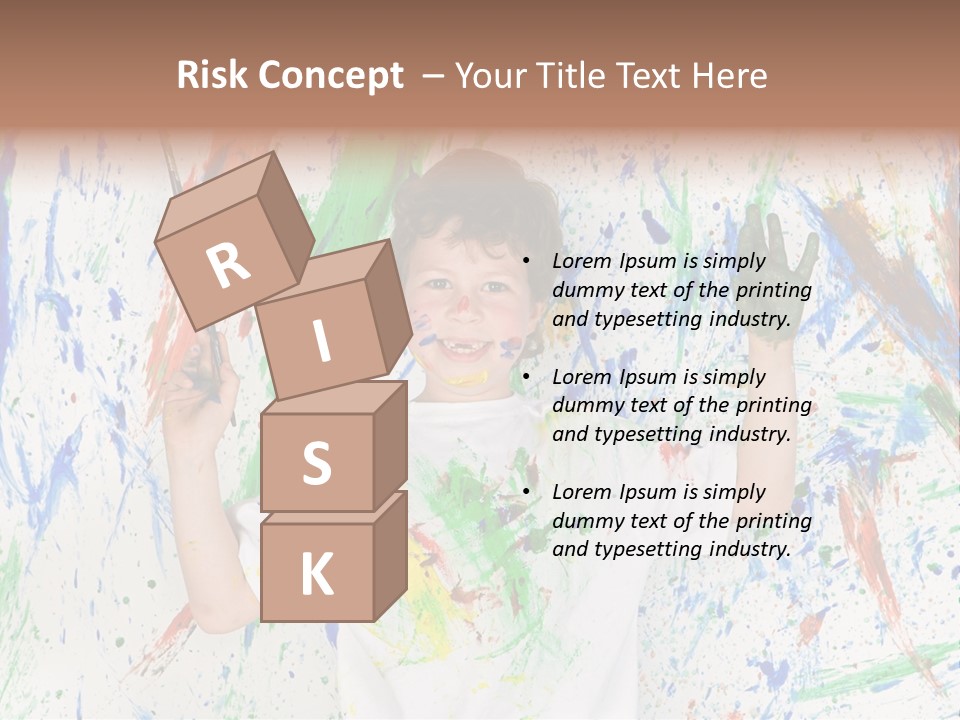 Happy Paint Workshop PowerPoint Template