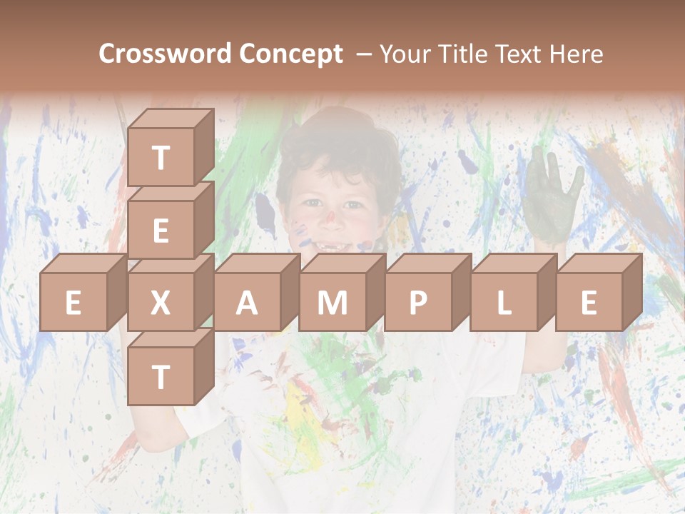 Happy Paint Workshop PowerPoint Template