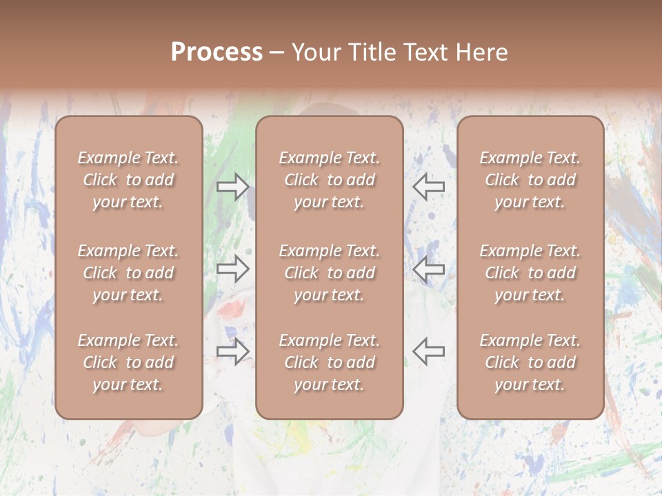 Happy Paint Workshop PowerPoint Template