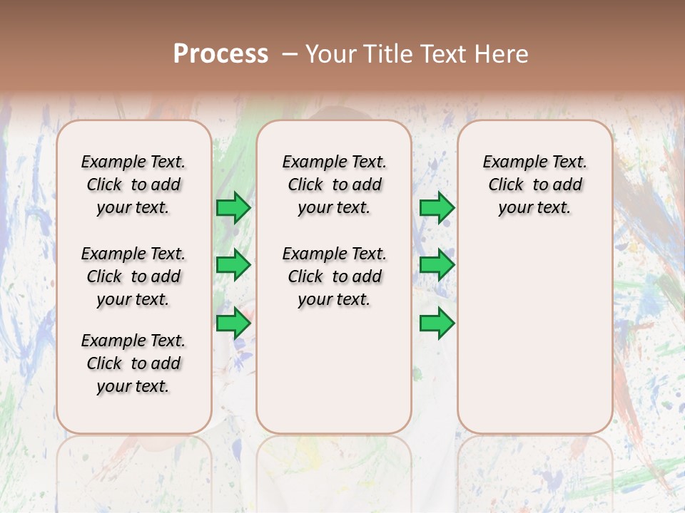 Happy Paint Workshop PowerPoint Template