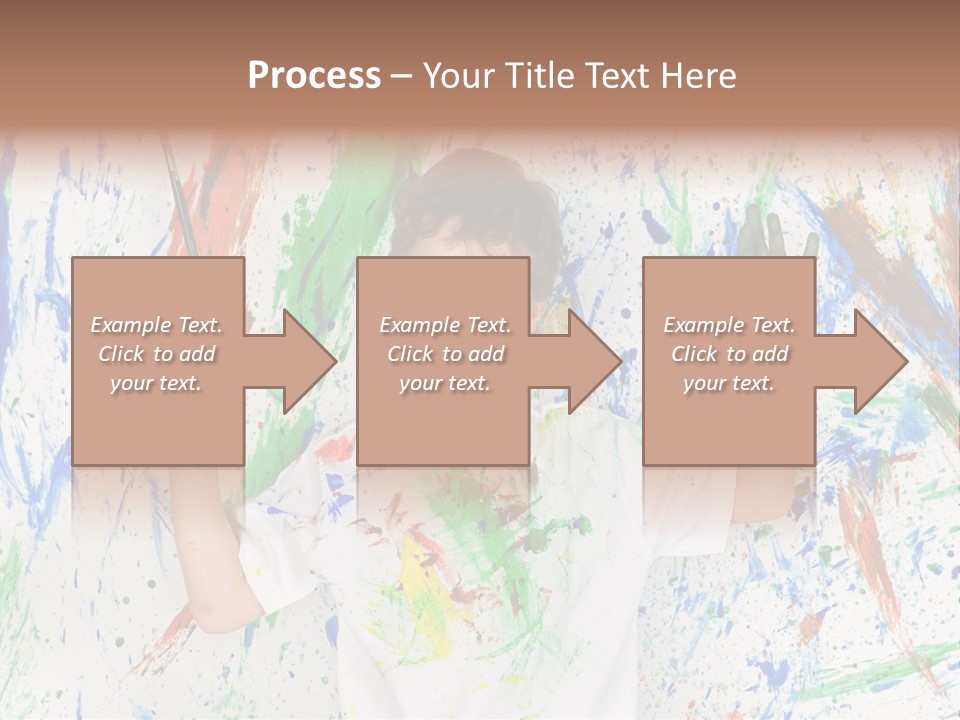 Happy Paint Workshop PowerPoint Template
