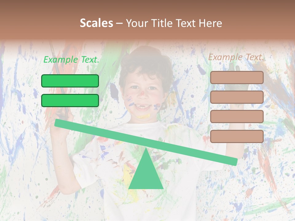 Happy Paint Workshop PowerPoint Template