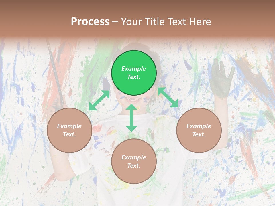 Happy Paint Workshop PowerPoint Template