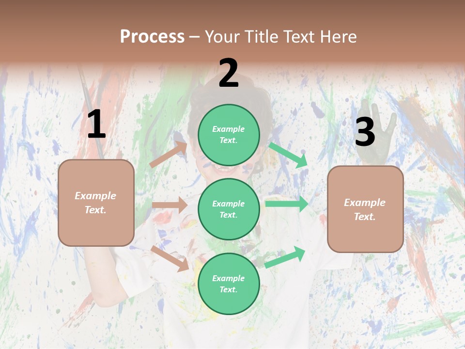 Happy Paint Workshop PowerPoint Template