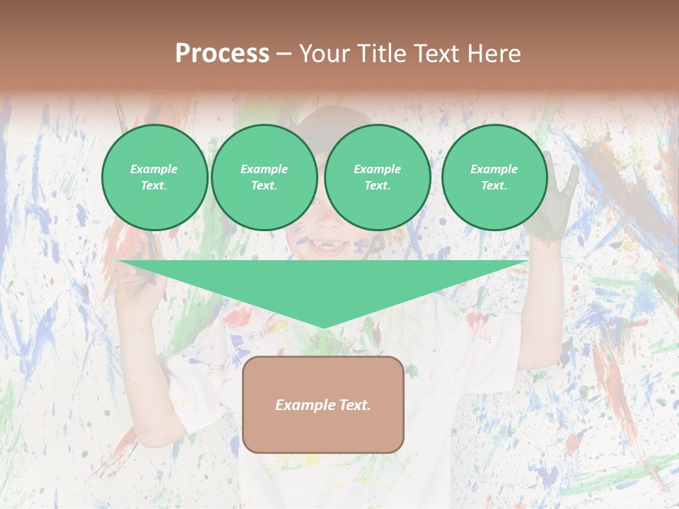 Happy Paint Workshop PowerPoint Template