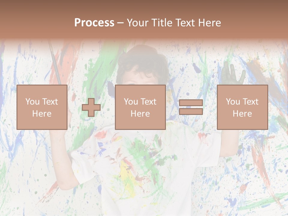 Happy Paint Workshop PowerPoint Template