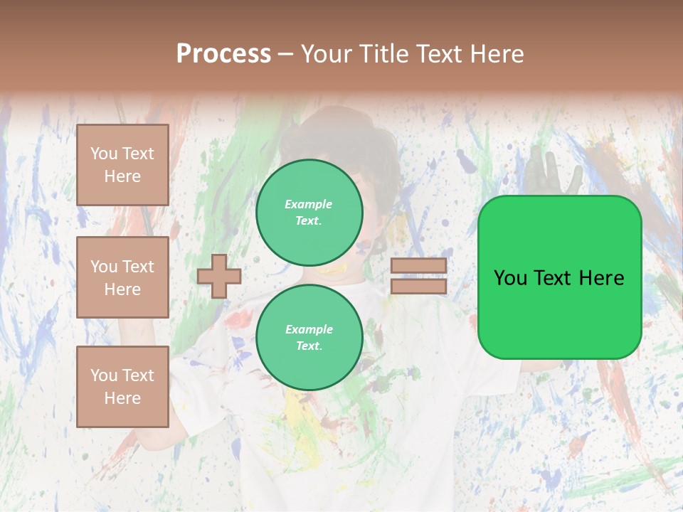 Happy Paint Workshop PowerPoint Template
