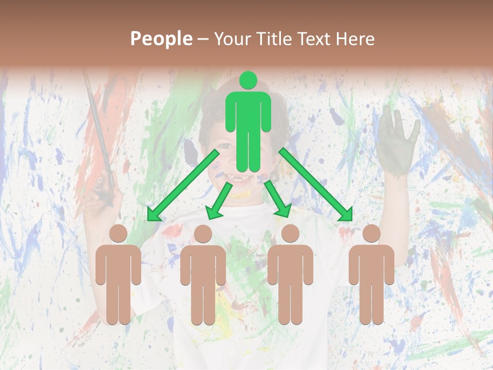 Happy Paint Workshop PowerPoint Template