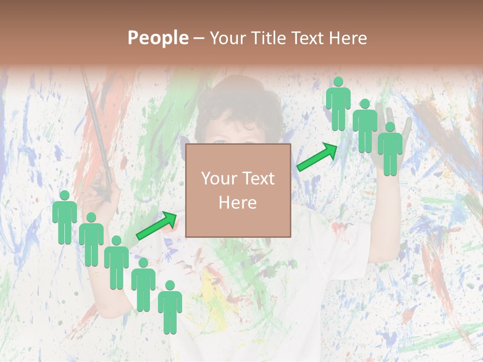 Happy Paint Workshop PowerPoint Template