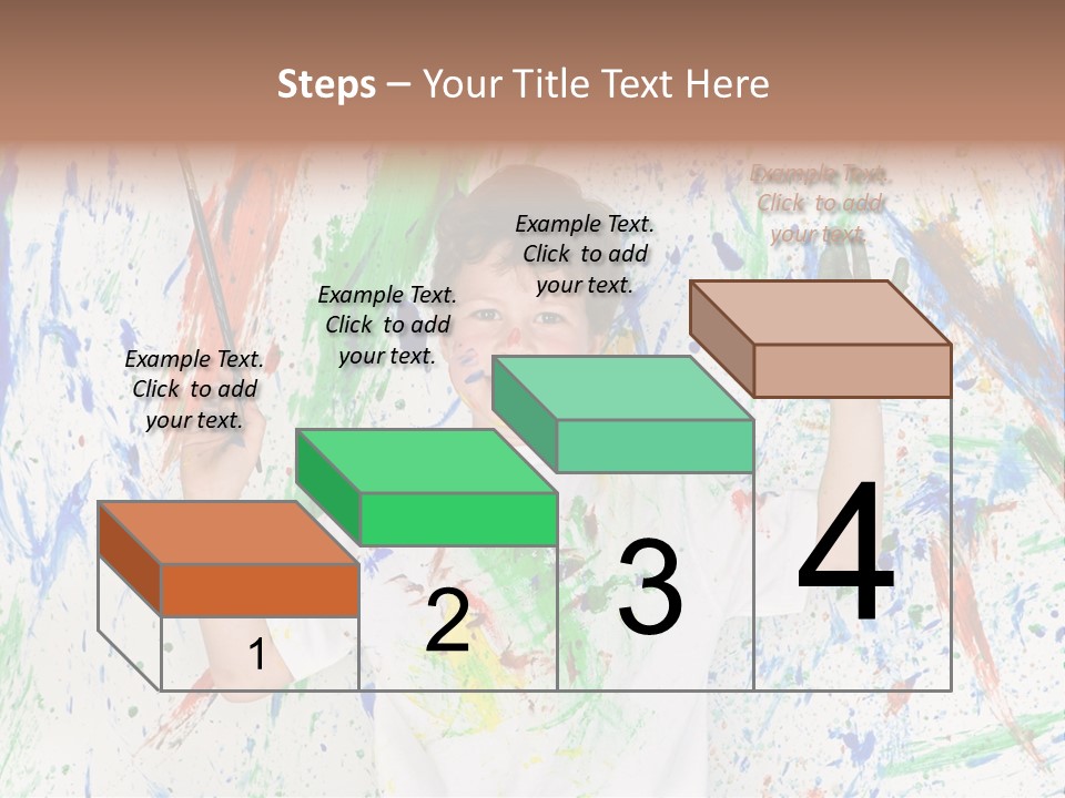 Happy Paint Workshop PowerPoint Template