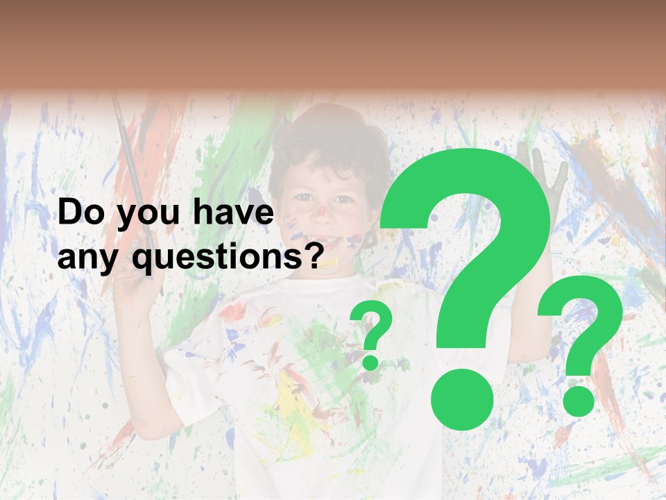 Happy Paint Workshop PowerPoint Template