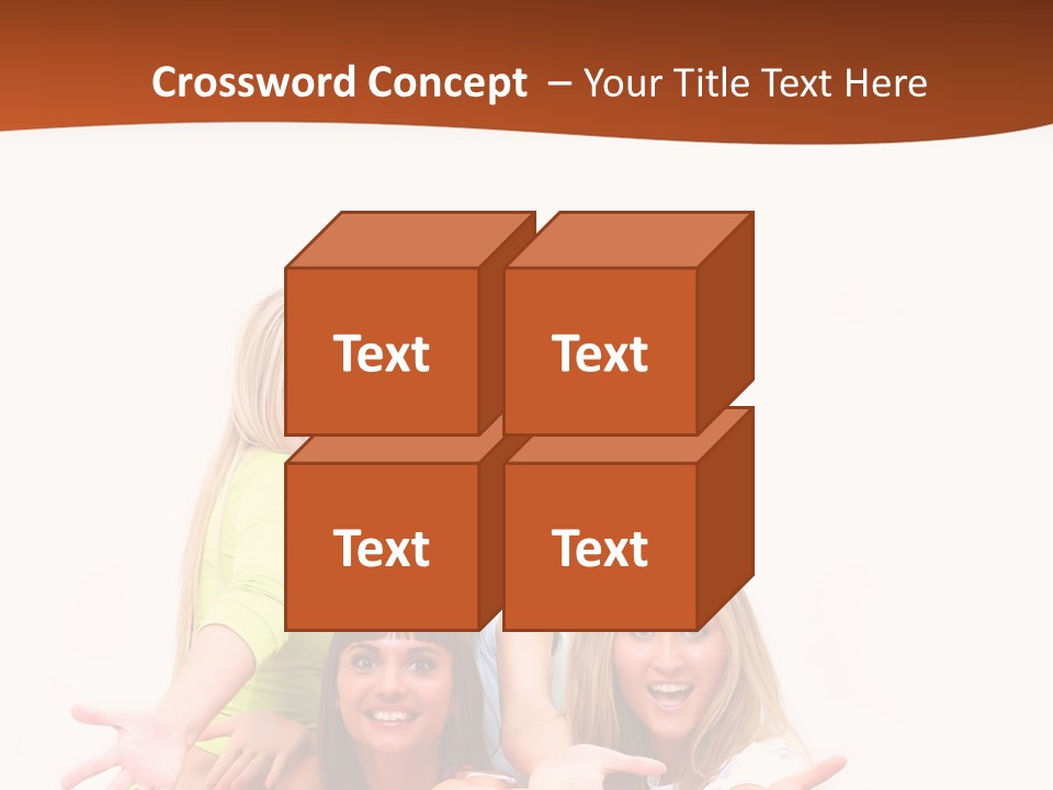 Happiness Clothing People PowerPoint Template