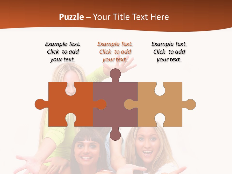 Happiness Clothing People PowerPoint Template