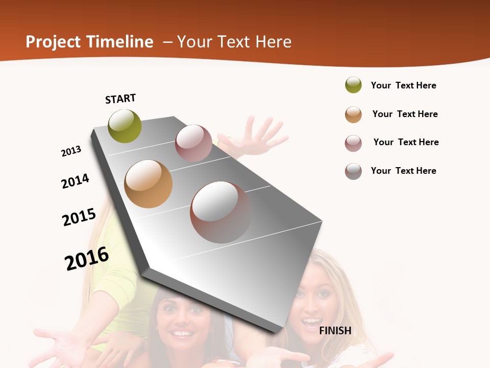 Happiness Clothing People PowerPoint Template