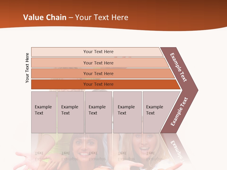 Happiness Clothing People PowerPoint Template