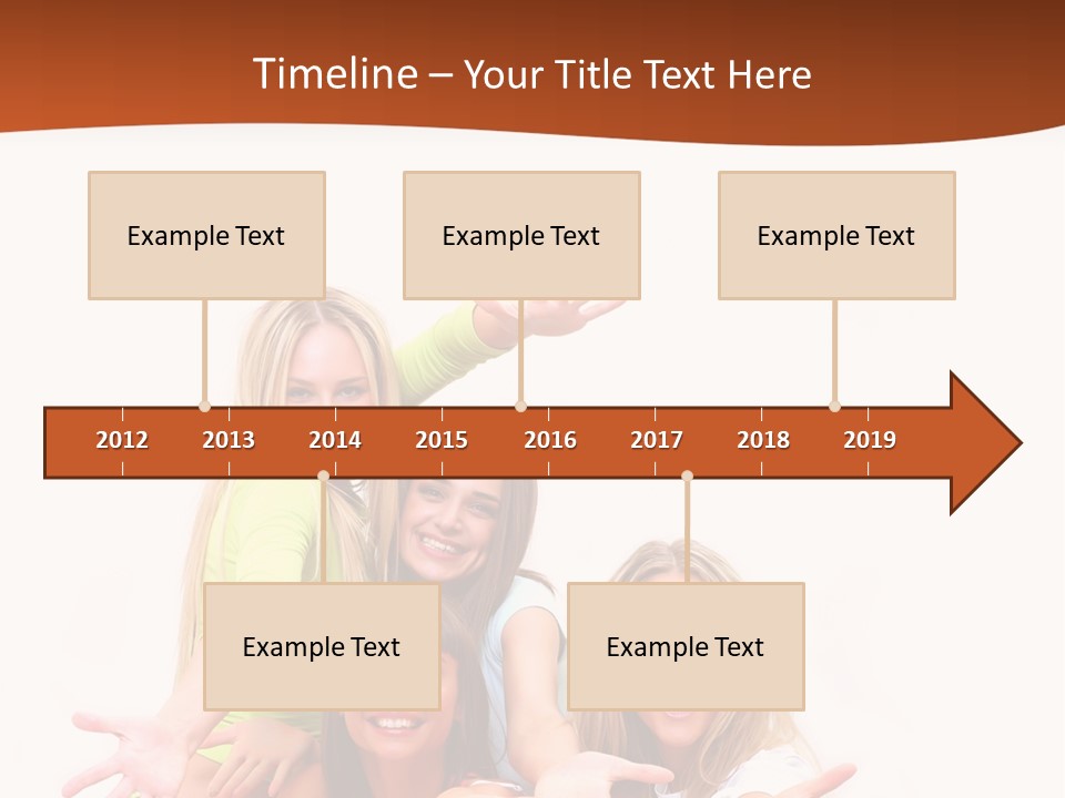 Happiness Clothing People PowerPoint Template