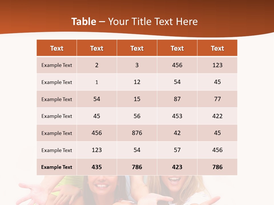 Happiness Clothing People PowerPoint Template