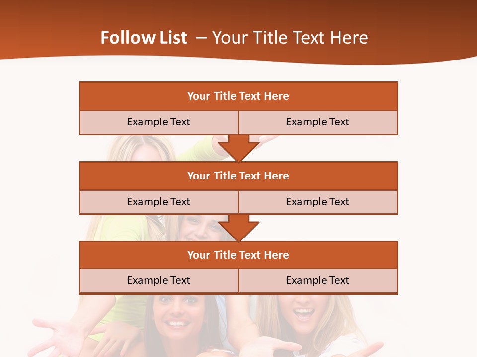 Happiness Clothing People PowerPoint Template