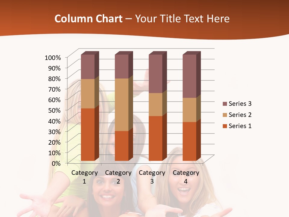 Happiness Clothing People PowerPoint Template