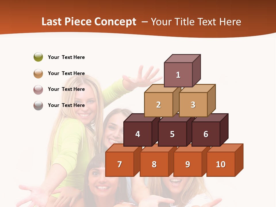 Happiness Clothing People PowerPoint Template