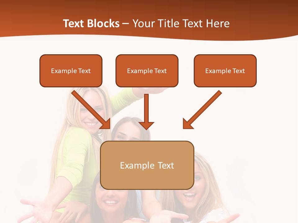 Happiness Clothing People PowerPoint Template