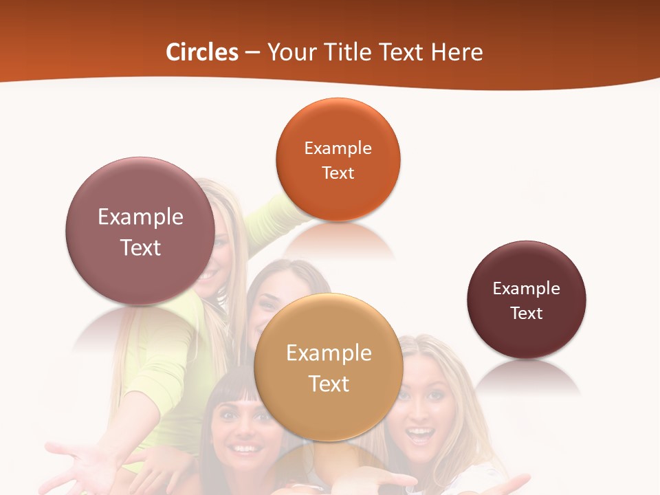 Happiness Clothing People PowerPoint Template