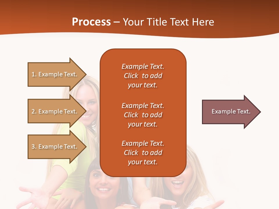Happiness Clothing People PowerPoint Template