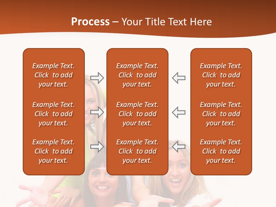Happiness Clothing People PowerPoint Template
