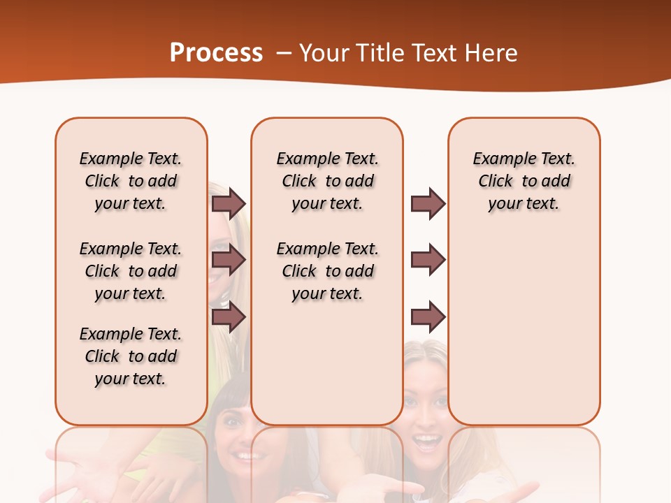 Happiness Clothing People PowerPoint Template