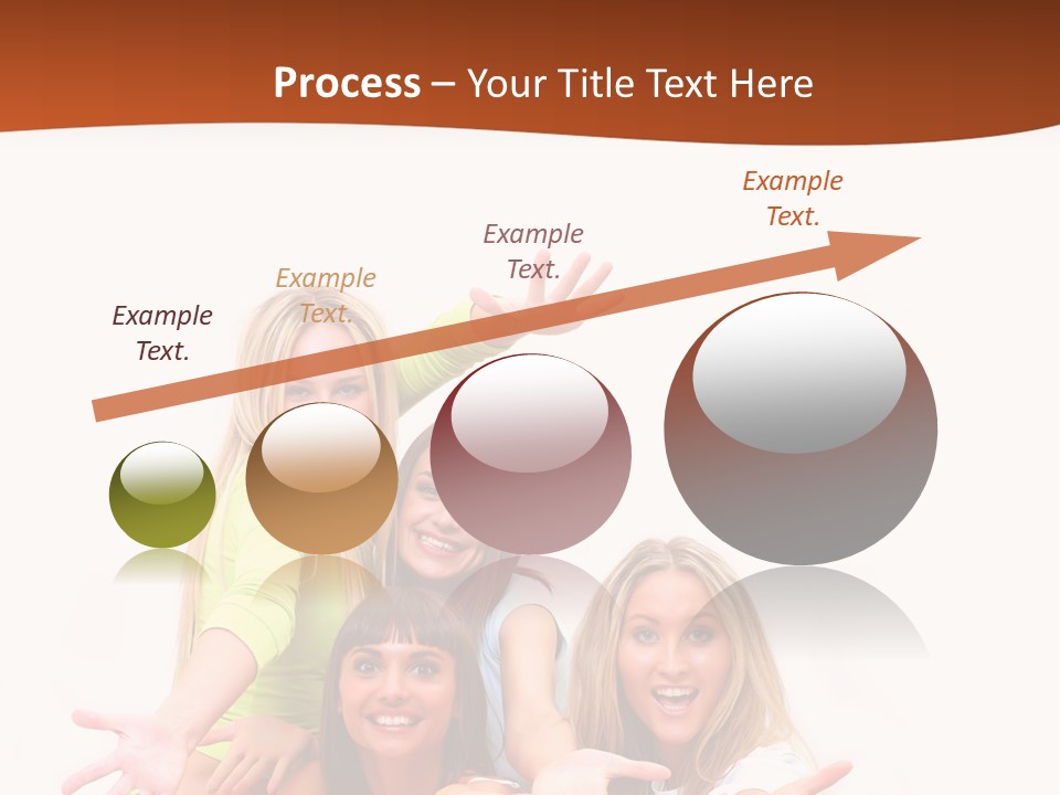 Happiness Clothing People PowerPoint Template