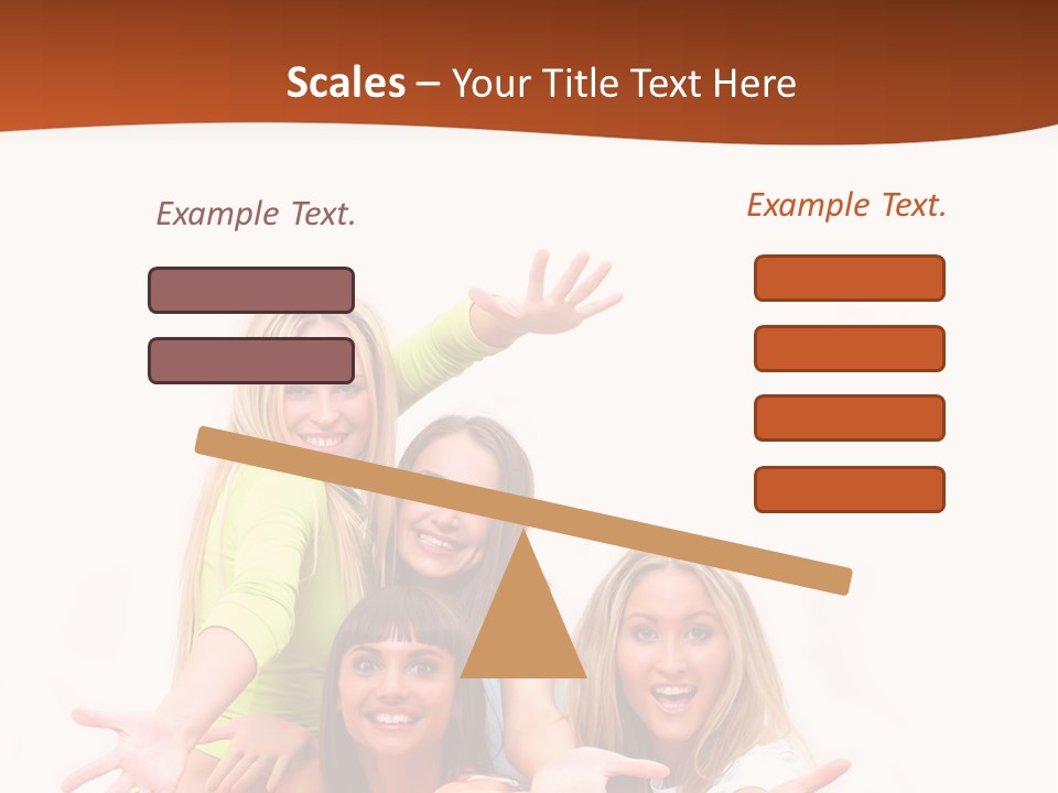 Happiness Clothing People PowerPoint Template