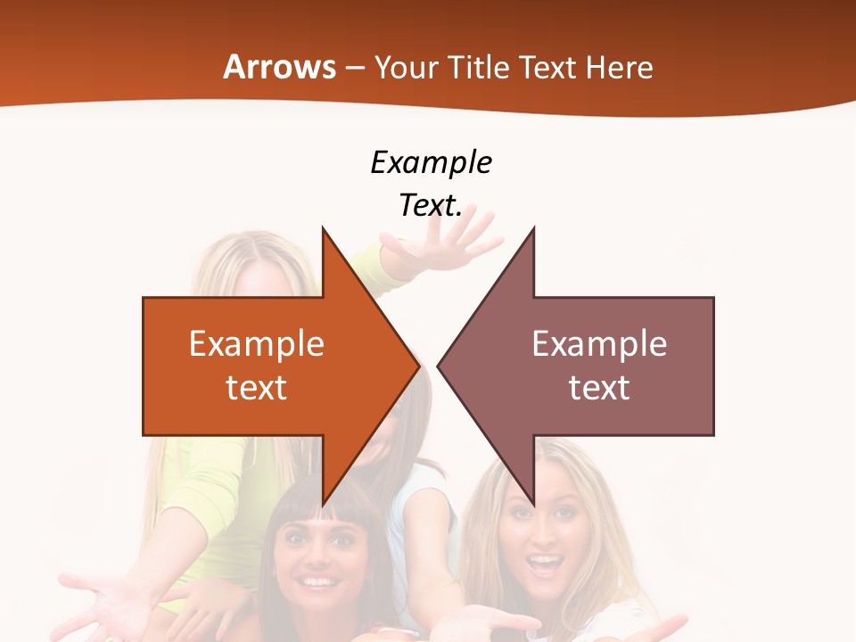 Happiness Clothing People PowerPoint Template