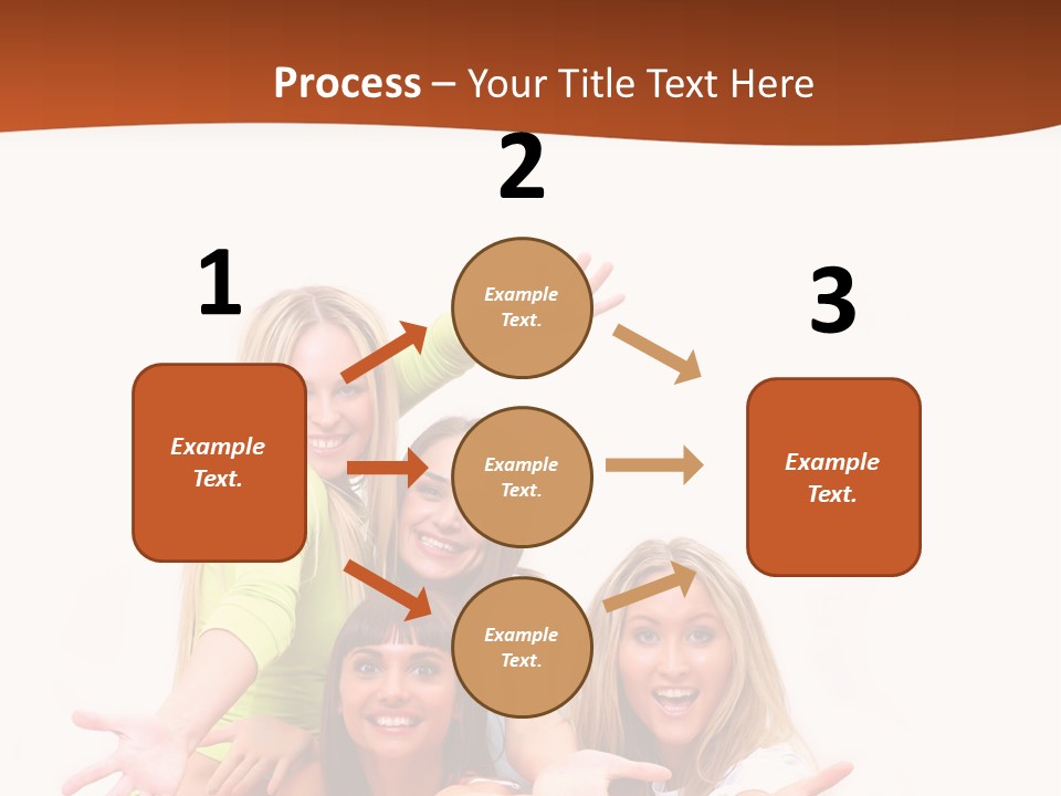 Happiness Clothing People PowerPoint Template