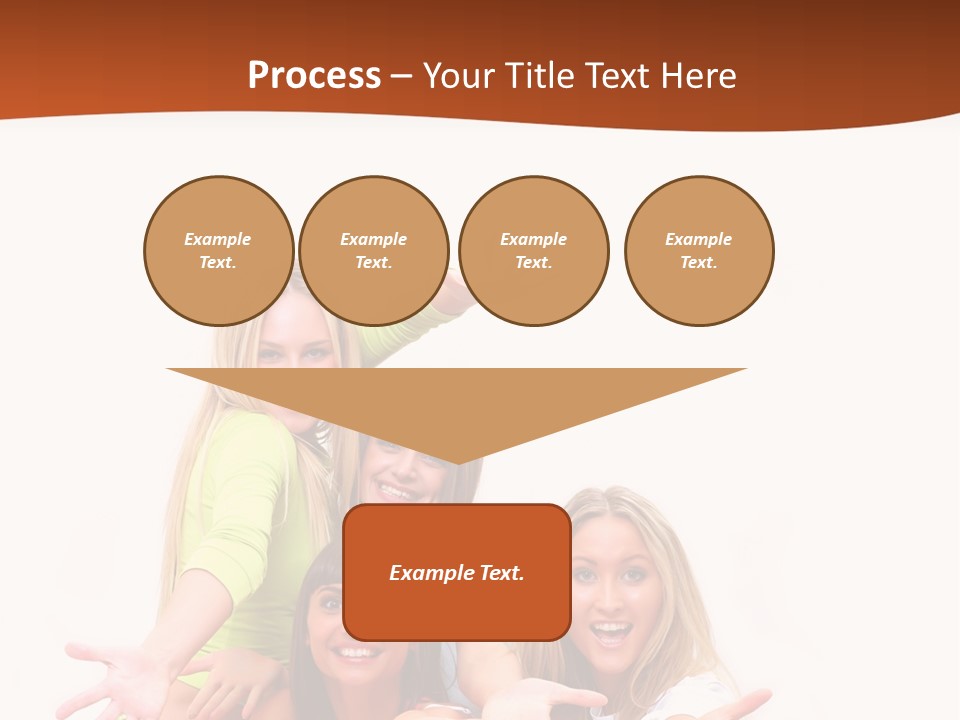 Happiness Clothing People PowerPoint Template