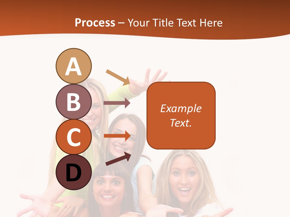 Happiness Clothing People PowerPoint Template