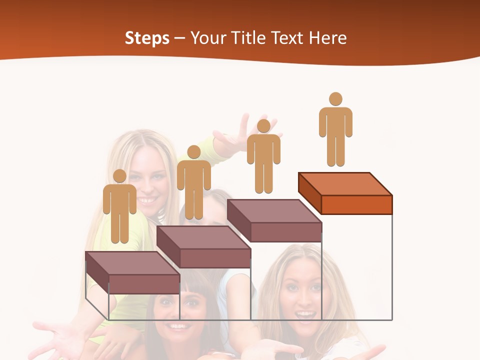 Happiness Clothing People PowerPoint Template