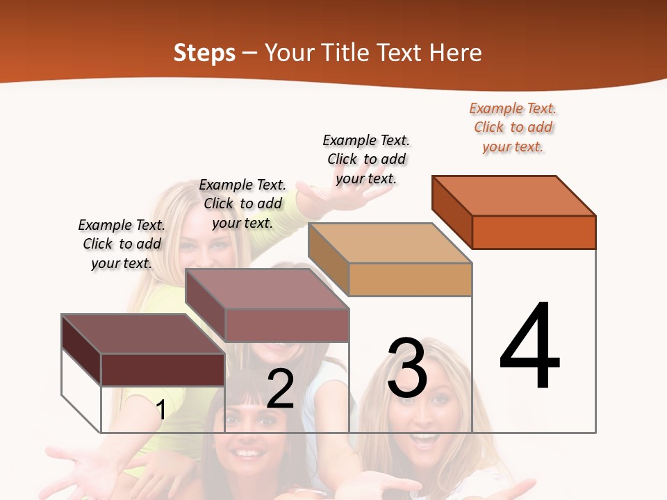 Happiness Clothing People PowerPoint Template