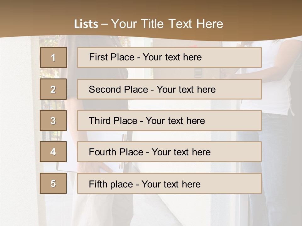 Happy Man Male PowerPoint Template