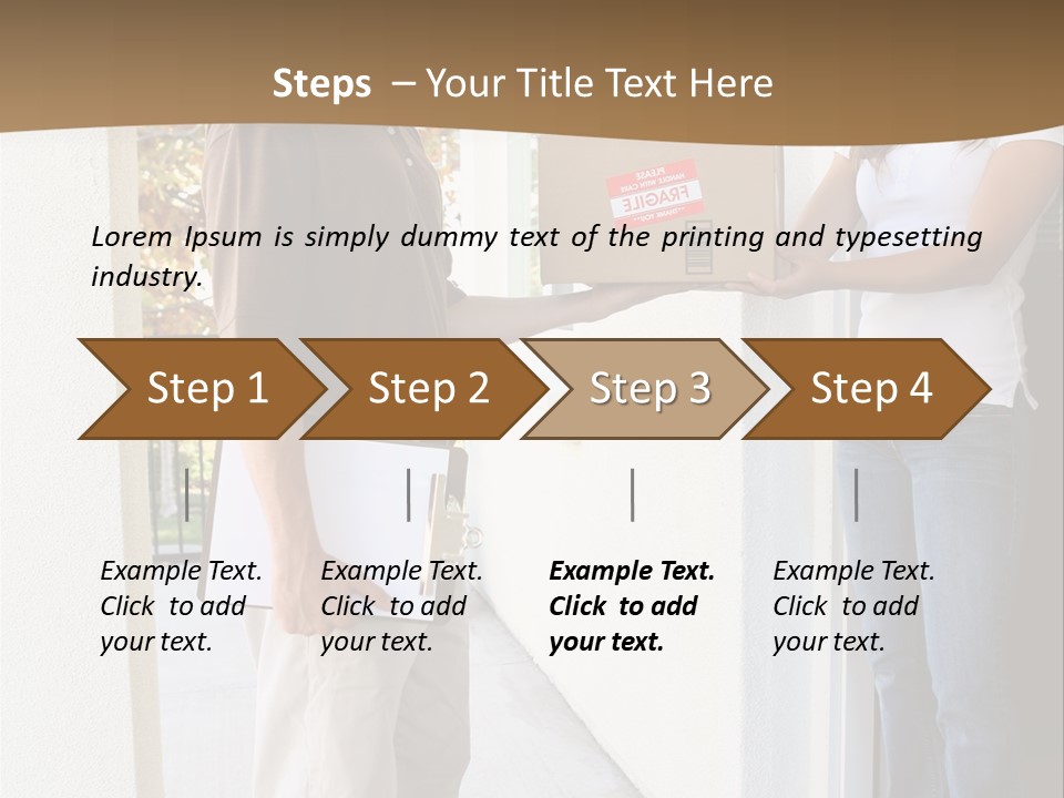 Happy Man Male PowerPoint Template