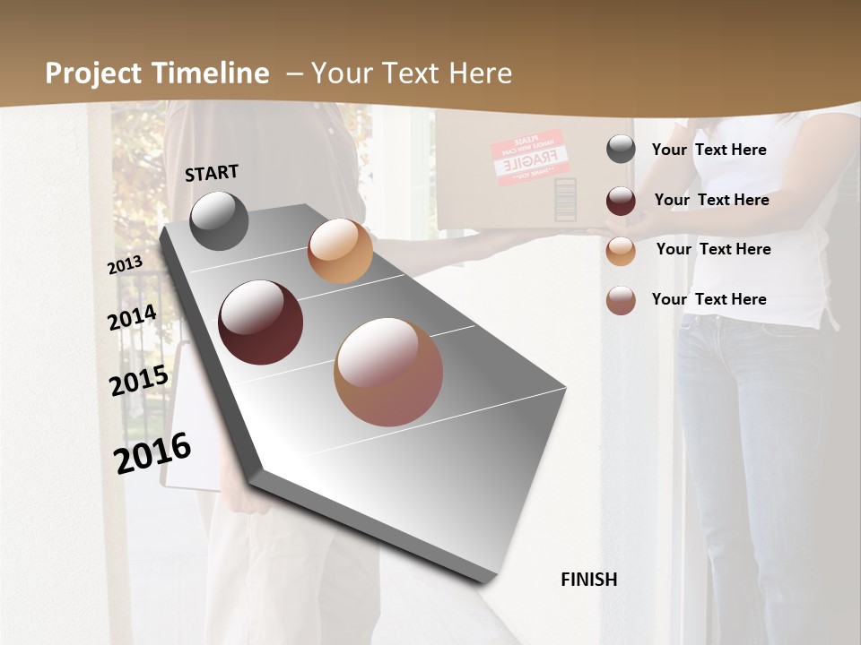 Happy Man Male PowerPoint Template