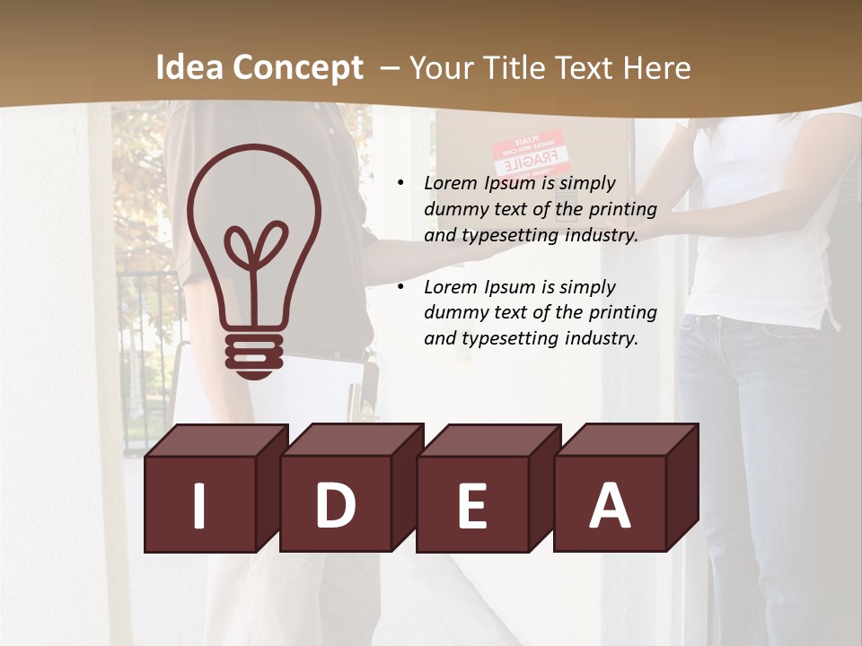 Happy Man Male PowerPoint Template