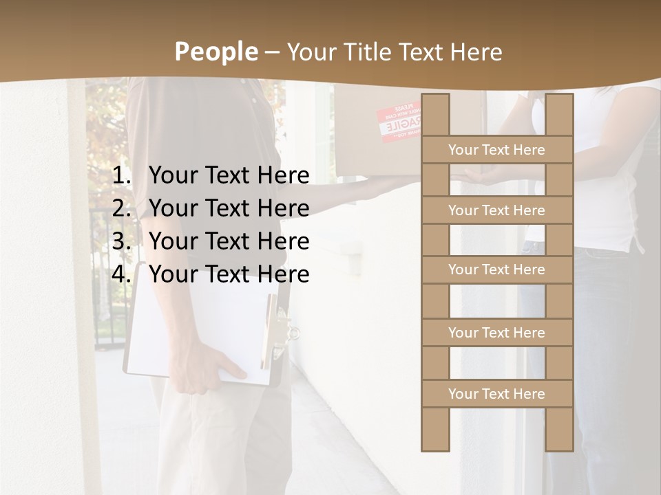 Happy Man Male PowerPoint Template