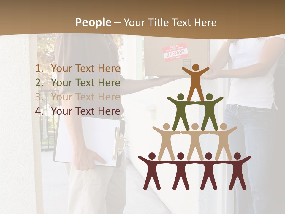 Happy Man Male PowerPoint Template