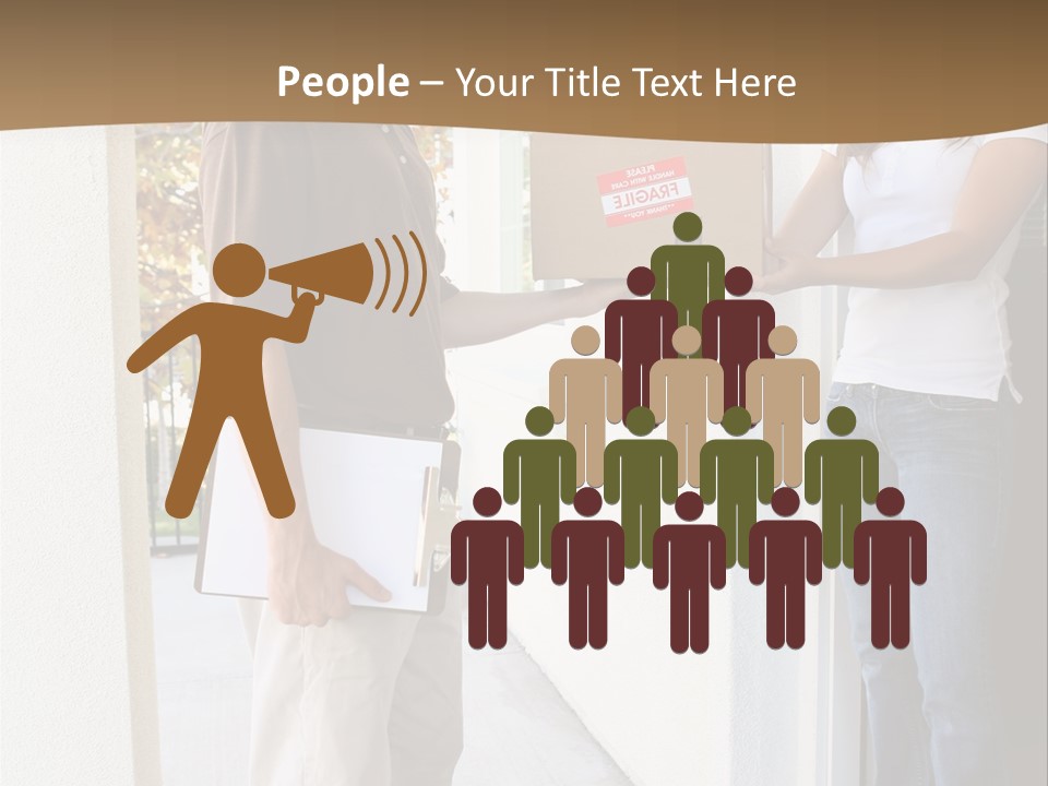 Happy Man Male PowerPoint Template