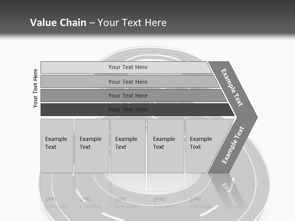 A Black And White Road Powerpoint Presentation PowerPoint Template